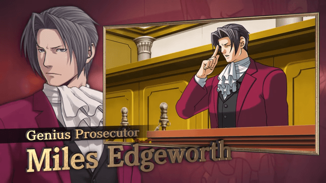 Ace Attorney Message Board Miles Edgeworth (Rerelease)