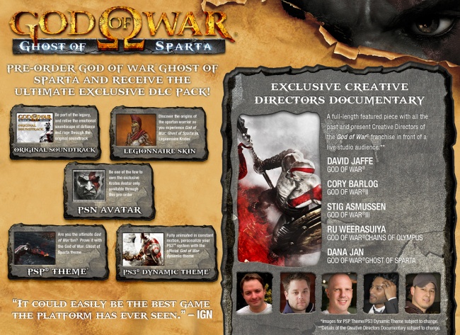 Digger deeper into God of War: Ghost of Sparta with game director Dana Jan  - A+E Interactive