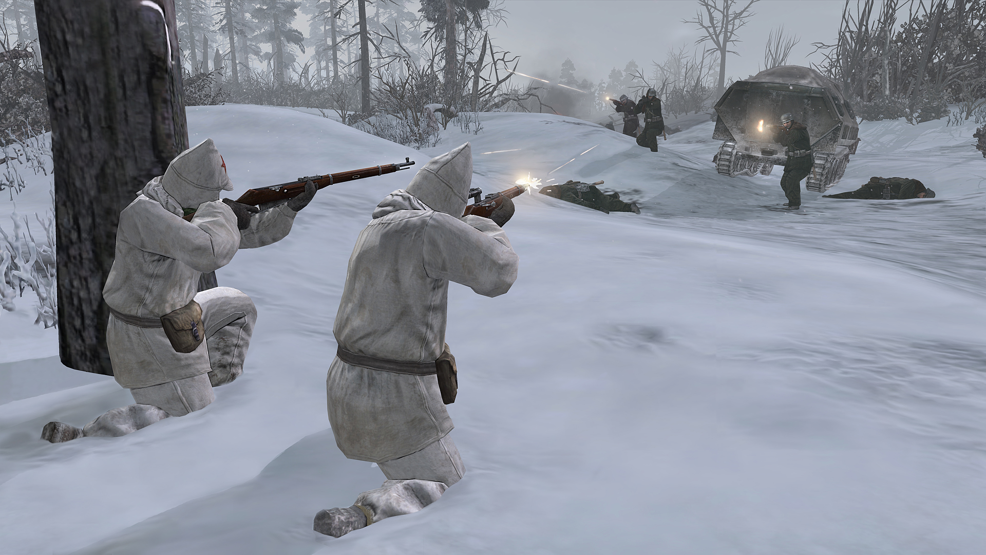 Company of Heroes 2s unbelievably realistic ColdTech system turns winter into your enemy