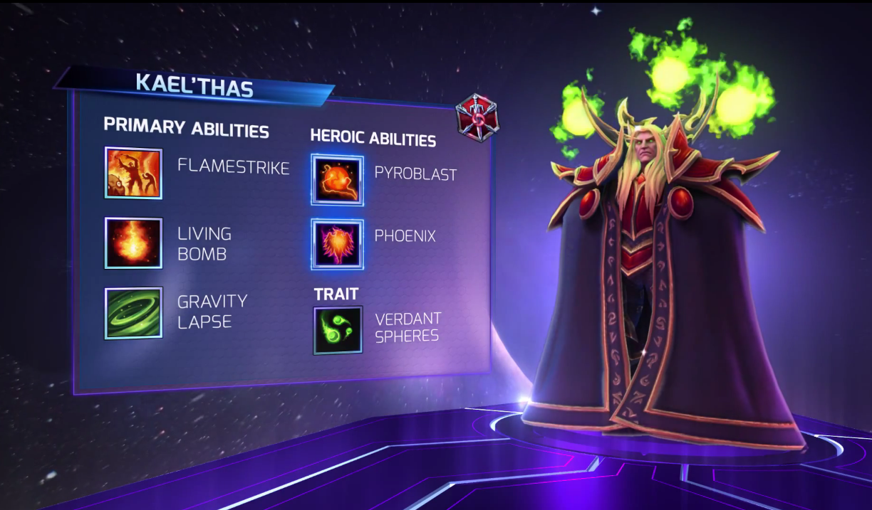 Heroes of the Storm - Kael'thas Build Guide (Gameplay)