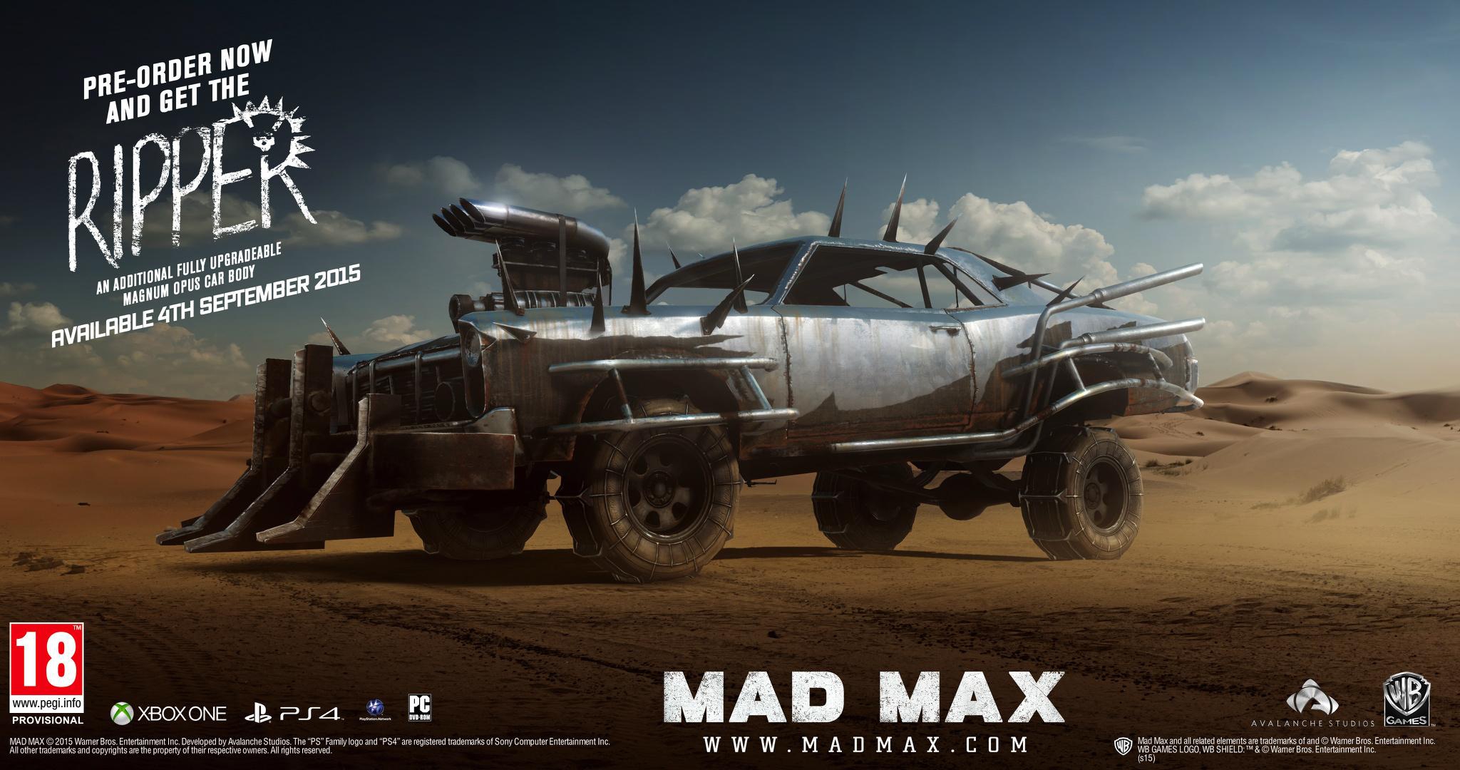 Mad Max - Avalanche Studios