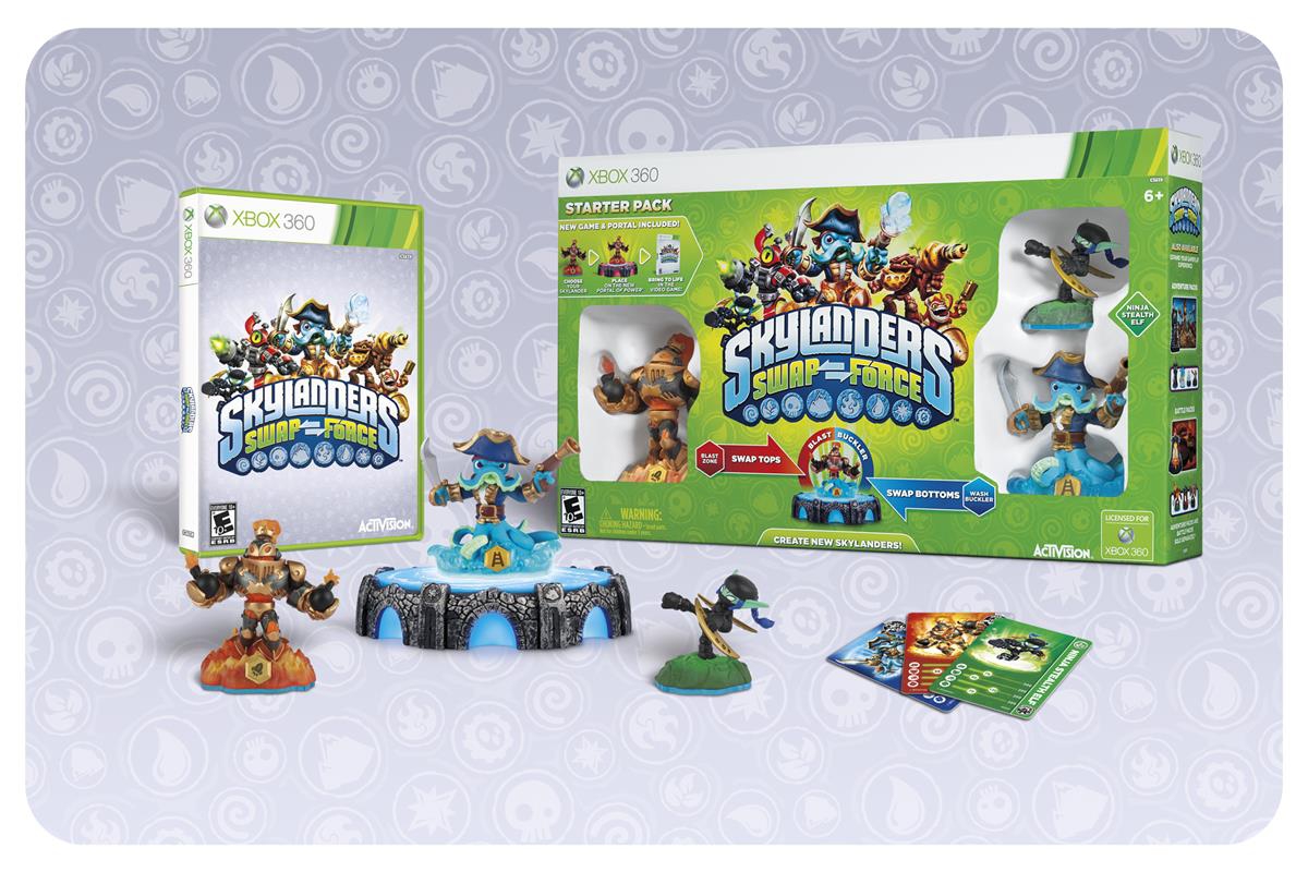 Skylanders Trap team Swap force character: Roller Brawl Undead