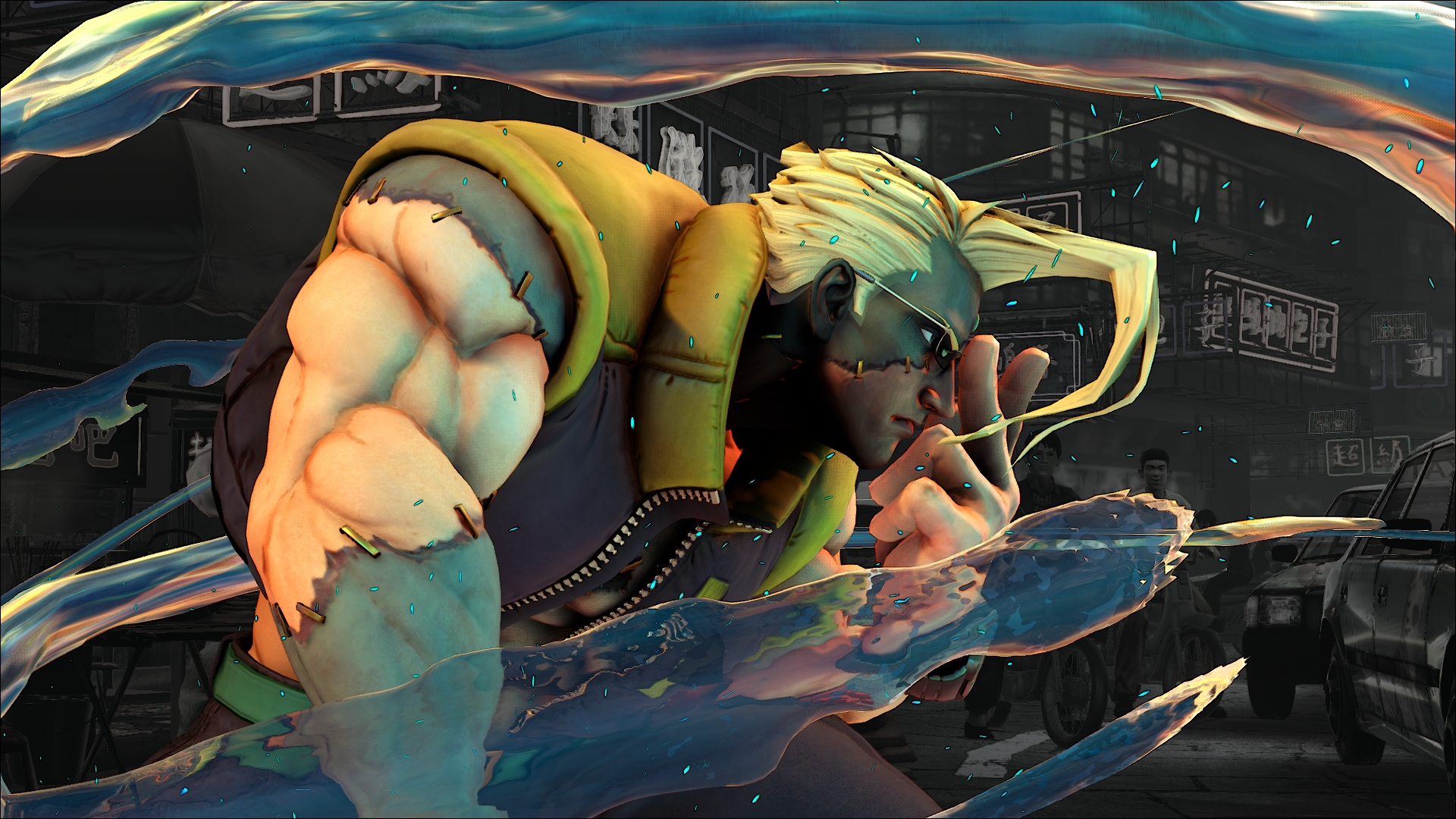 Guile VS. Charlie Nash 