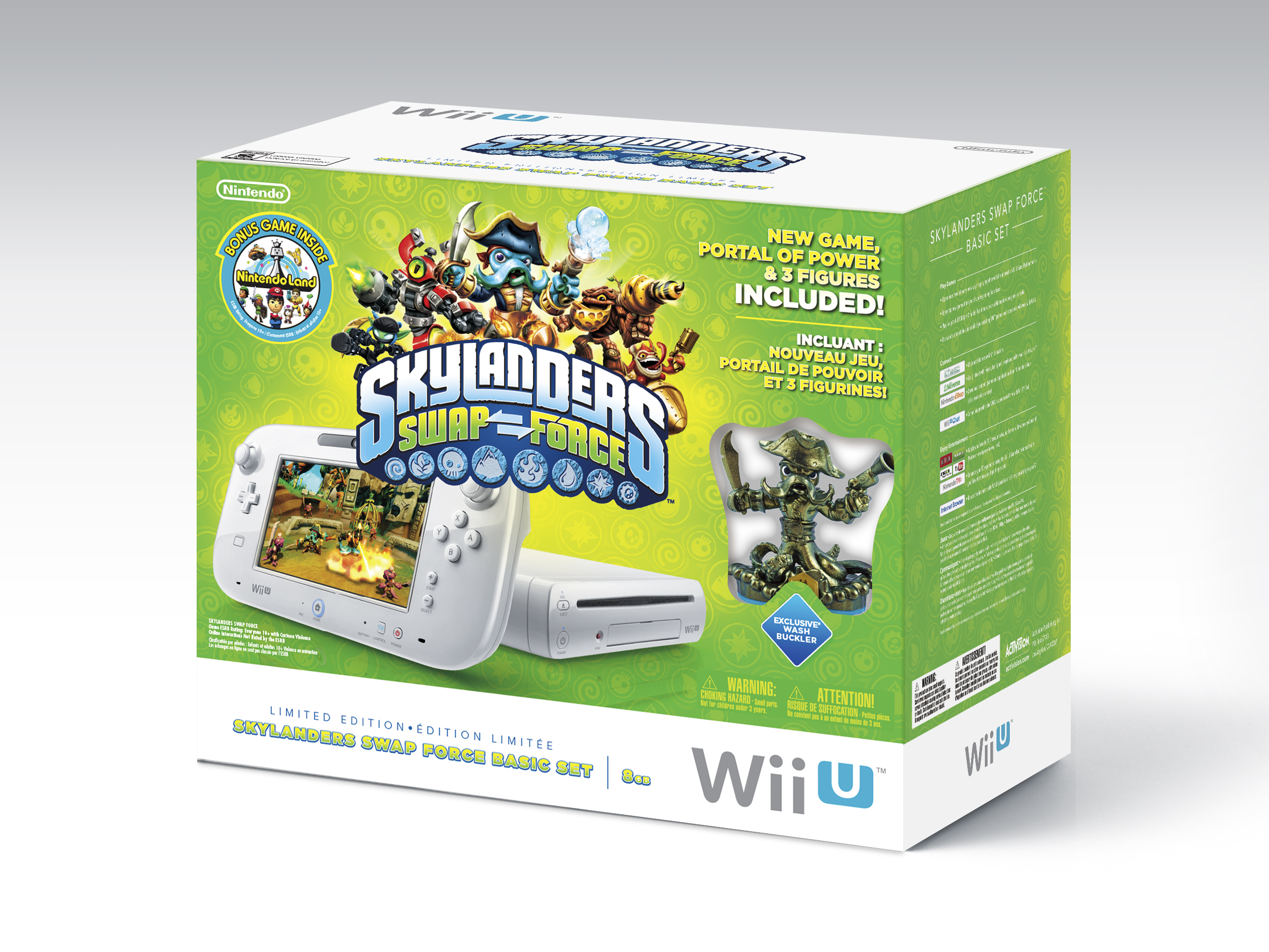 Skylanders SWAP Force Wii U holiday bundle revealed, 300 for a white