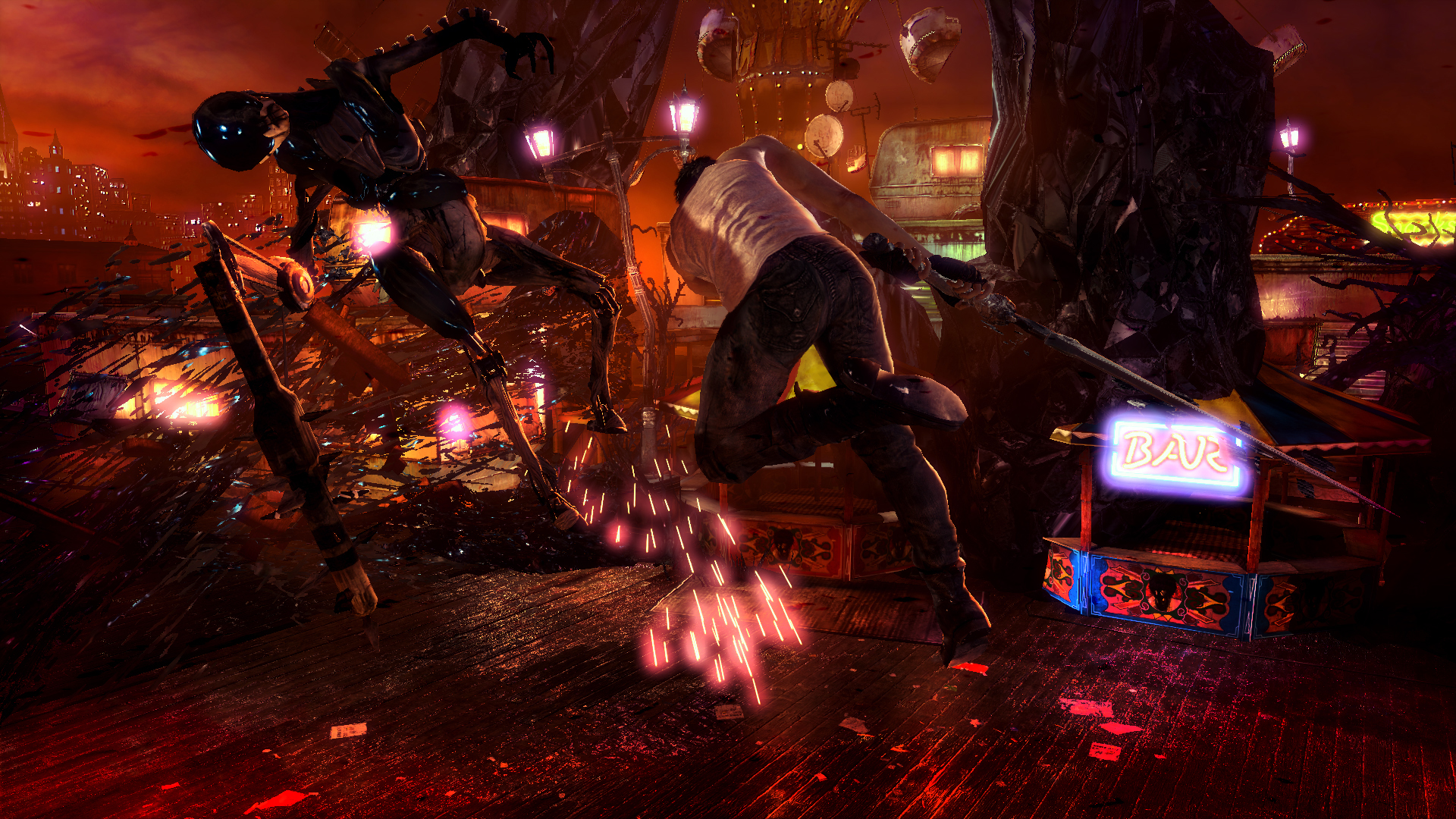 DmC Devil May Cry screenshots show off Dante with new weapons