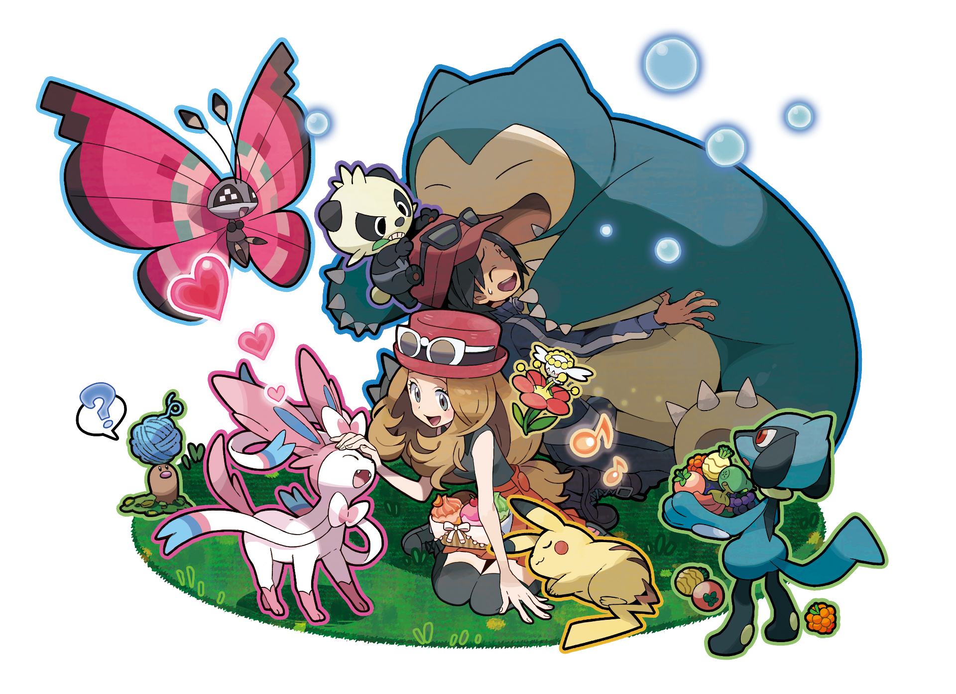 pokemon x and y alexa fanart