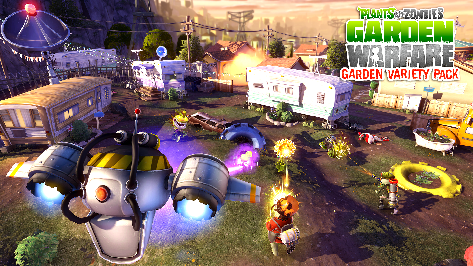 Third-person shooter 'Plants vs. Zombies: Garden Warfare' announced