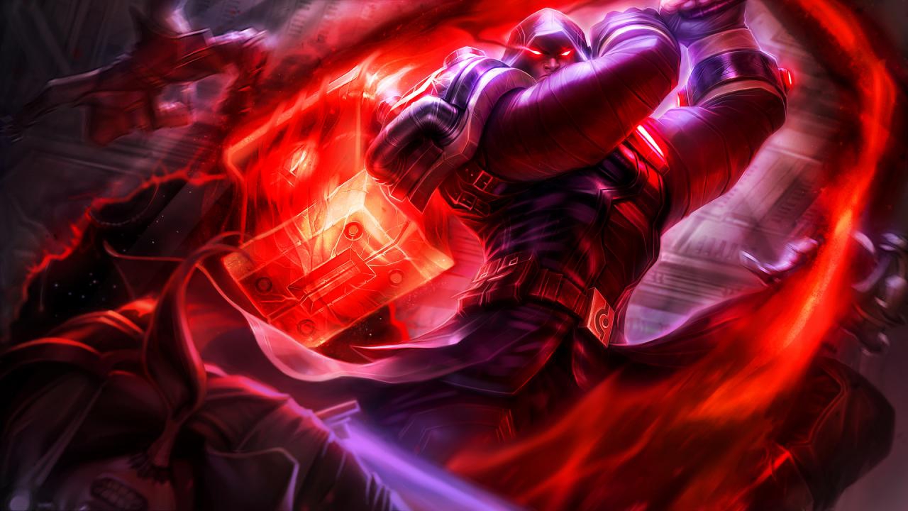 Forsaken Jayce enters the League of Legends, bringing a grimdark look