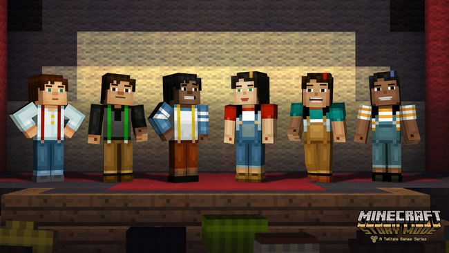Minecraft: Story Mode Skins Out Now for All Console Editions