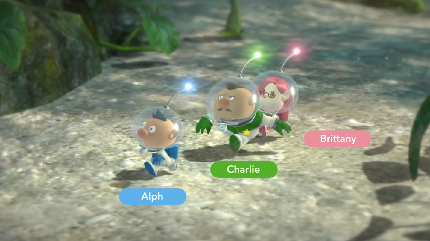 pikmin-3-replaces-olimar-with-alph-brittany-and-captain-charlie-fresh-and-fruity-details