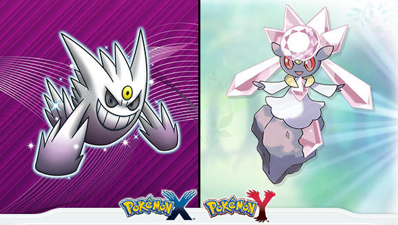 Pokemon X / Y Shiny Gengar and Mythical Pokemon Diancie distribution events  at GameStop this fall - Neoseeker