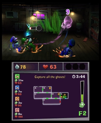 Nintendo Confirms Multiplayer Modes For Luigi's Mansion: Dark Moon