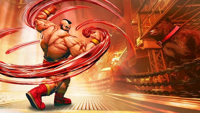 Zangief flexes his Russian spirit with spinning piledrivers in Street ...