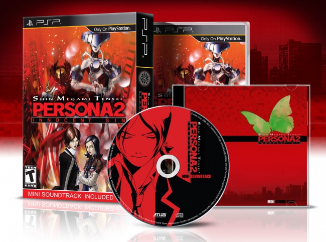 Shin Megami Tensei: Persona Soundtrack hotsell Bundle For Sony PSP