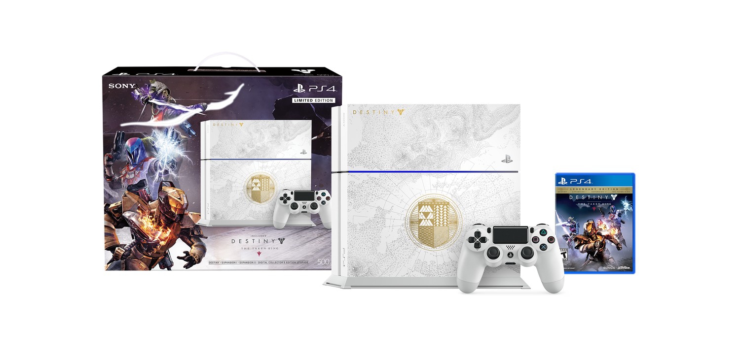 PlayStation 4 Pro 1000GB - Blanco + Destiny 2