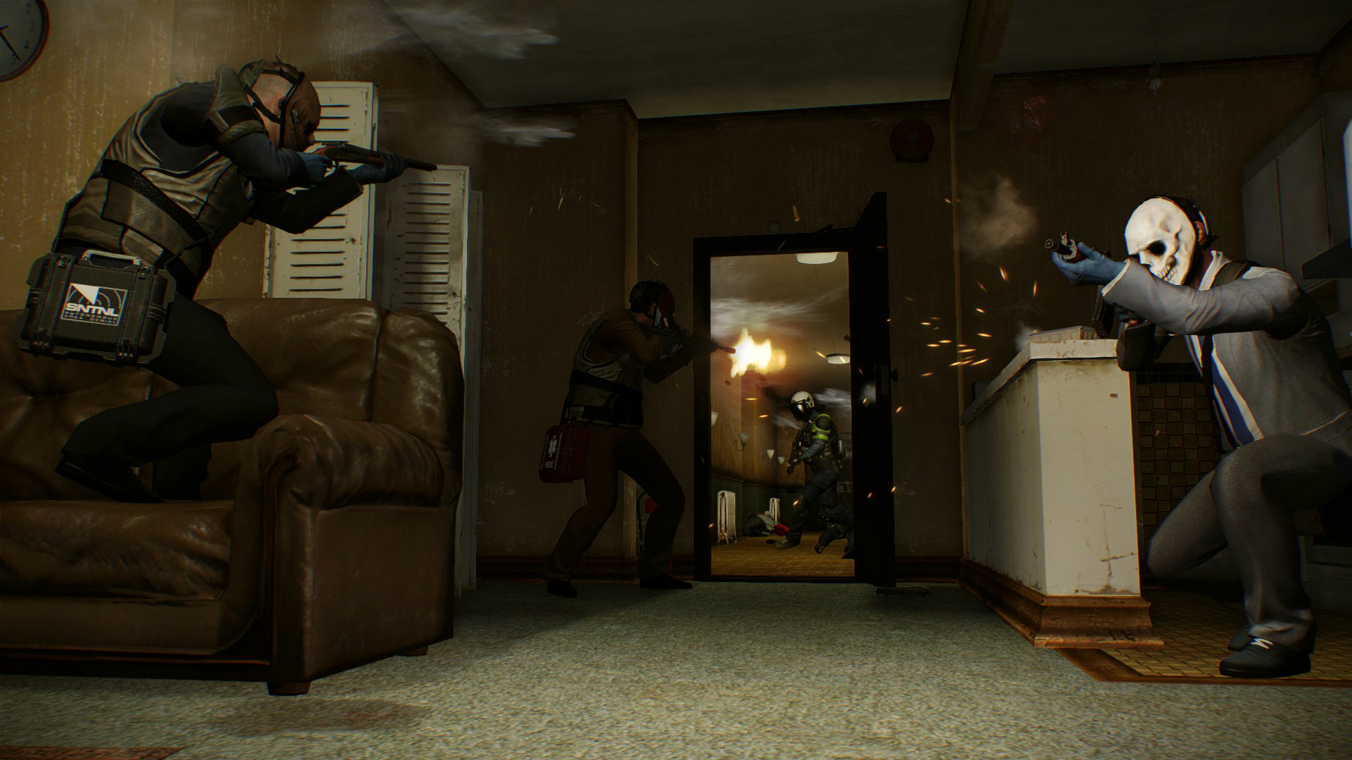 Will payday 2 have split screen фото 19