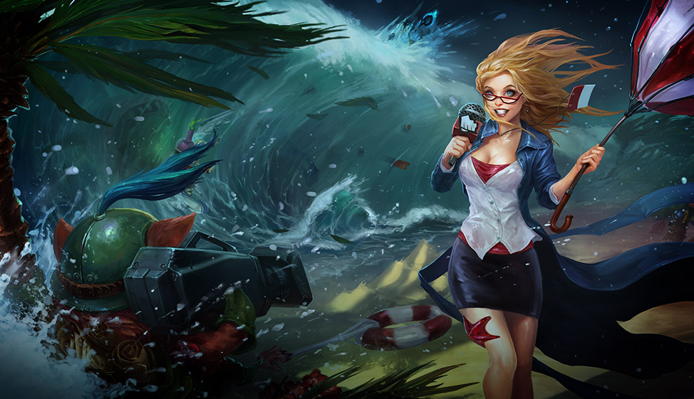 League Of Legends New Legendary Forecast Janna Skin Out Now For 10 Rp Now With Gameplay League Of Legends Forum Lol Neoseeker Forums
