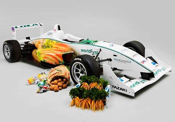 Formula 3 race car built from plants, runs on chocolate - Neoseeker