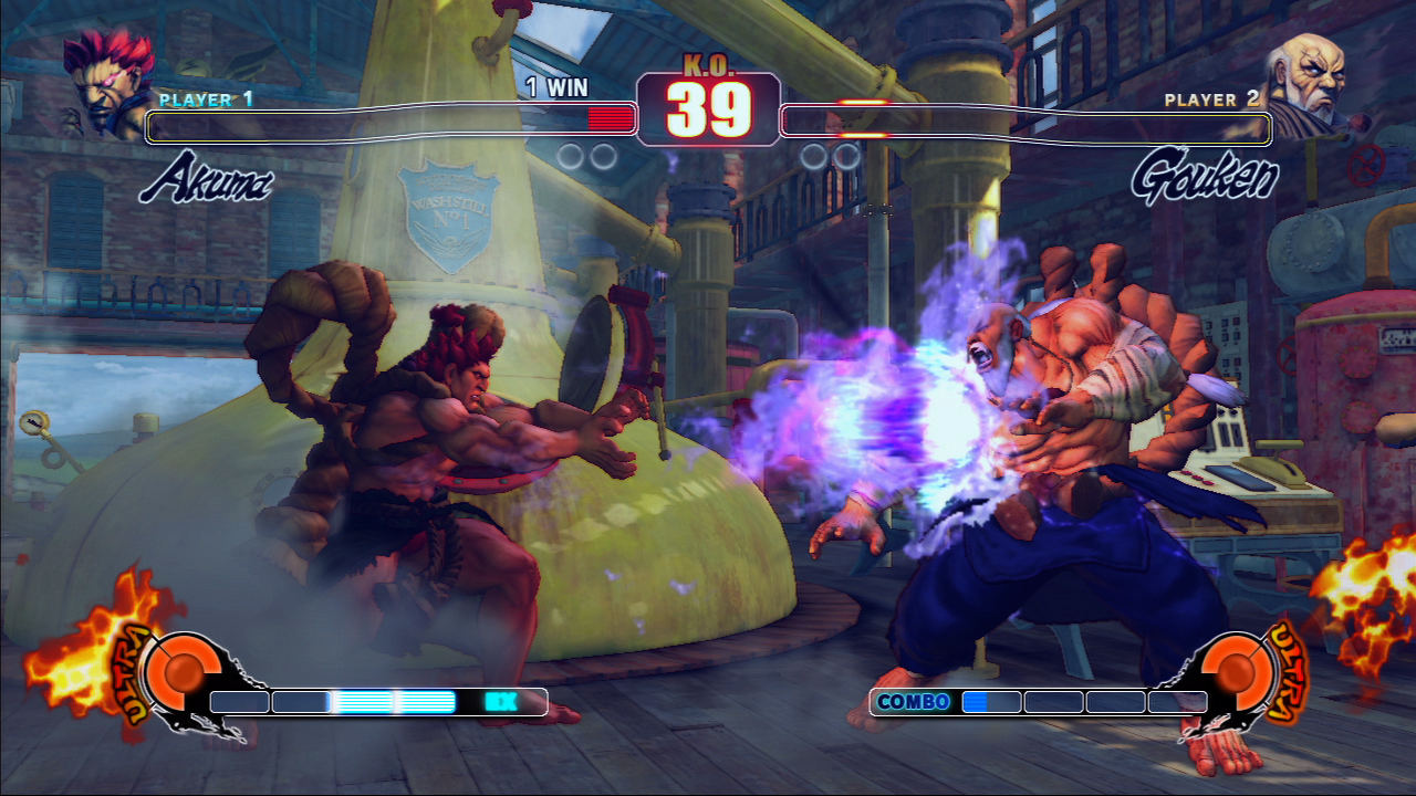 Ultra Street Fighter 4 - Akuma 60FPS Gameplay Playthrough + Secret