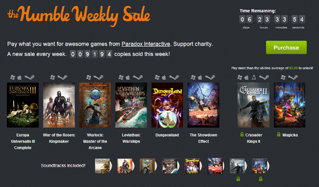 Paradox Weekly Humble Bundle Live, Beat The Average For Crusader Kings ...