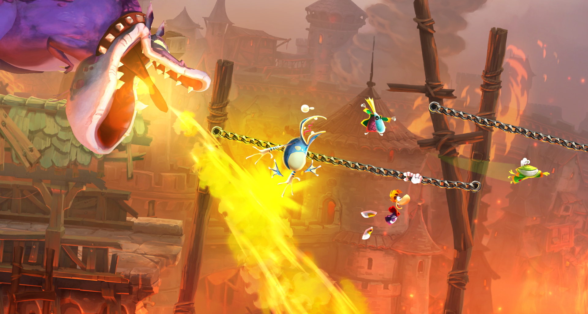 Rayman Legends 'Toad Story' level walkthrough is five player cooperative  bliss - Neoseeker