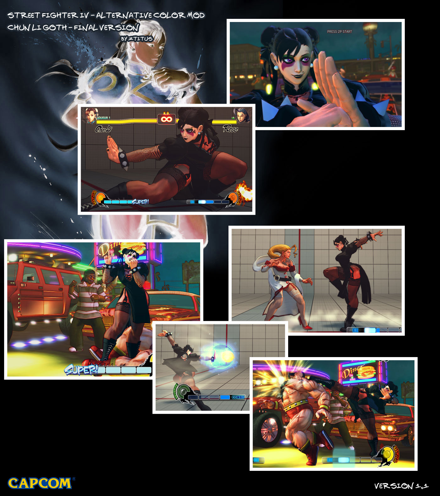 Street Fighter Iv Pc Custom Skins And Move Swap Mods Galore Neoseeker