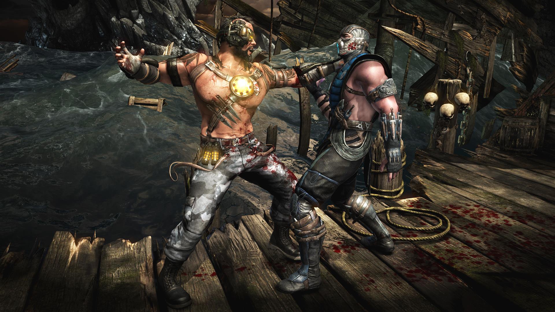 Mortal Kombat X - Kano's Knife To Meet You Fatality (1080p) 