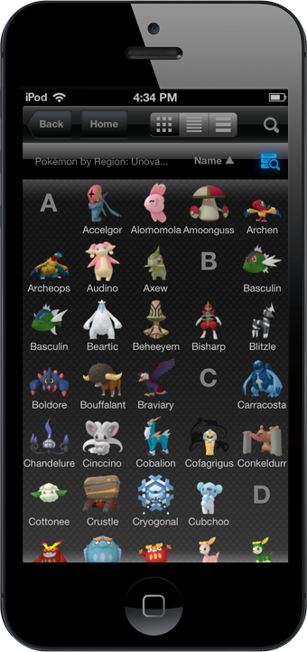 Jaizu on X: Pokédex interface for Pokémon Unova Emerald! Please give it  some love 📷📷  / X