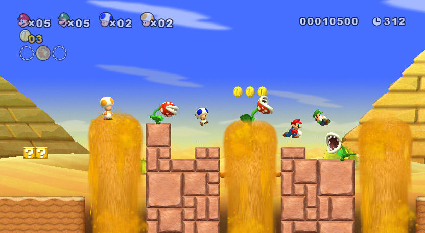 new super mario brothers wii u videos