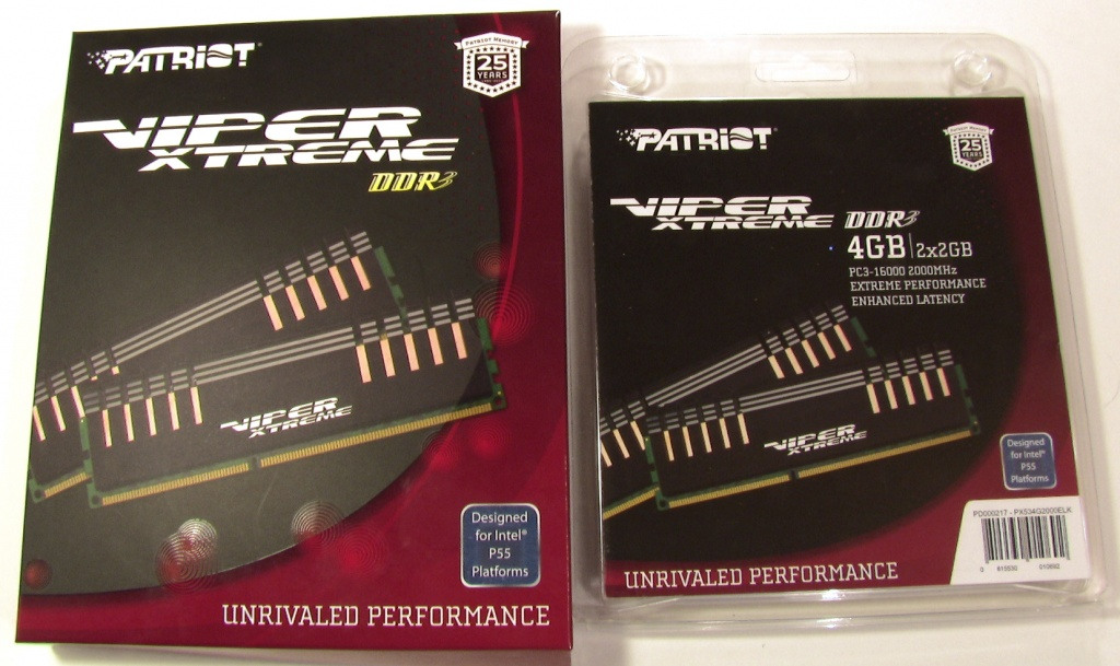 Patriot Viper Xtreme DDR3 2000MHz Kit Review - Introduction