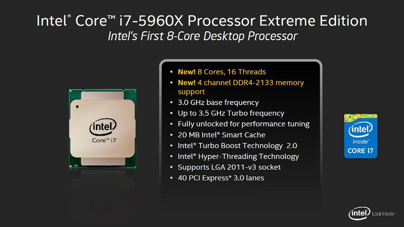 Intel Core i7 5960X Review