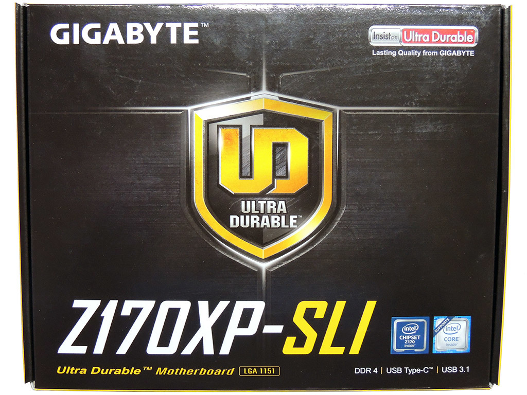 gigabyte ultra durable motherboard sli z170xp-sli