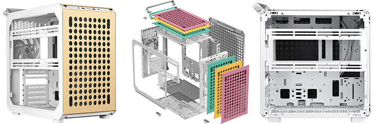 Cooler Master QUBE 500 Flatpack Macaron Review - Cooler Master