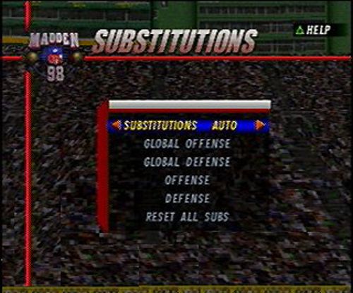 Madden NFL 98 Photoblog