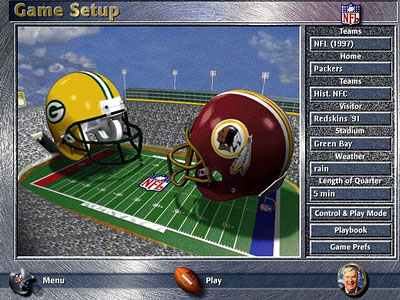 Madden NFL 98, Genesis