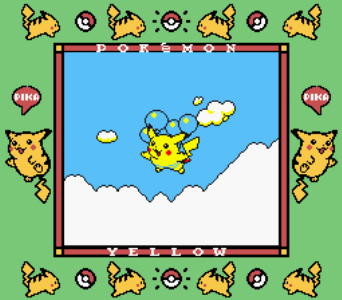  Pokemon Yellow Version - Special Pikachu Edition