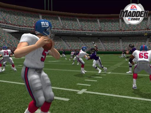 EA Sports Madden 2002 (X Box) Game Play 