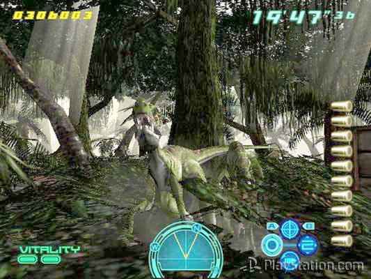 Dino Stalker  (PS2) Gameplay 