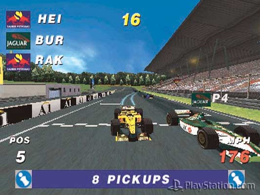 formula one arcade ps1