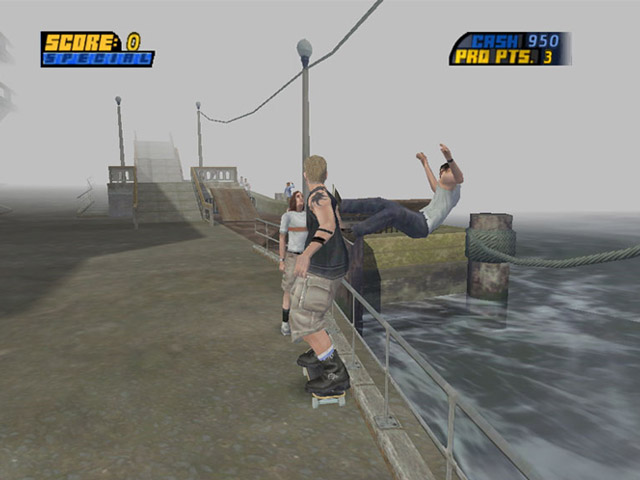 Tony Hawk's Pro Skater 4 #16: Alcatraz Gaps (PC Gameplay) 