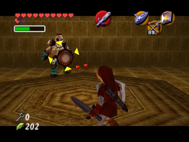 Screenshot of The Legend of Zelda: Ocarina of Time / Master Quest