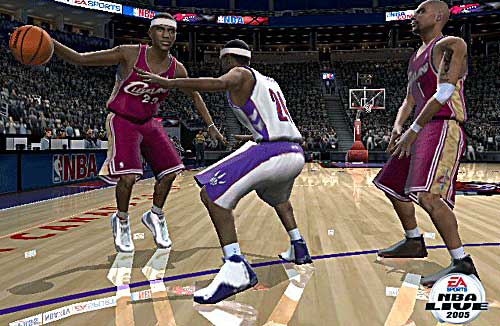 nba live 2005 gameplay