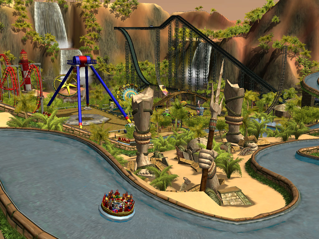 RollerCoaster Tycoon 3: Wild! Impressions - First Look - GameSpot