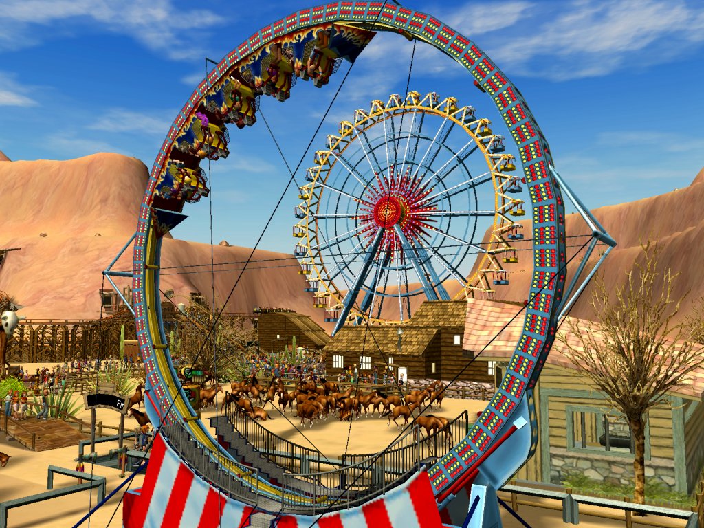 RollerCoaster Tycoon 3 Deluxe Edition (Europe) : Free Download