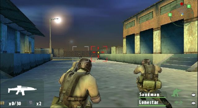Screenshot of SOCOM: U.S. Navy SEALs - Fireteam Bravo 2 (PSP, 2006) -  MobyGames