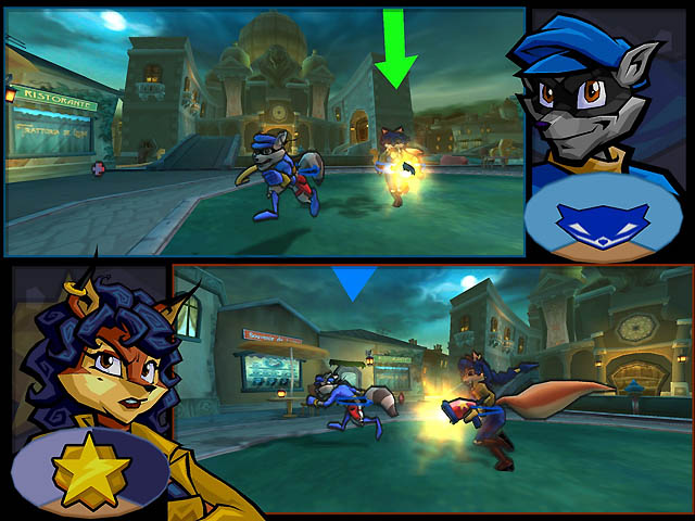 Screenshot of Sly 2: Band of Thieves (PlayStation 3, 2004) - MobyGames