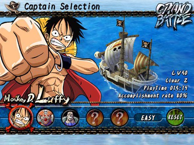 one piece ps2 games