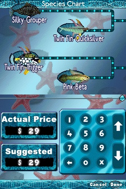 what are the seven magic fish in fish tycoon
