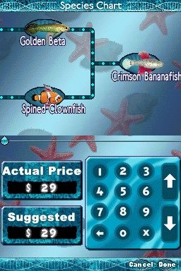 Fish Tycoon Chart Excel