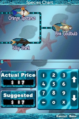 fish tycoon breeding guide and chart